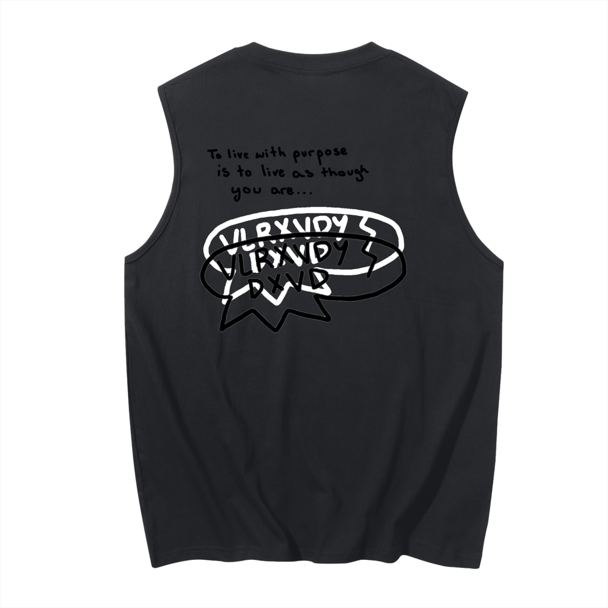 LC VLRXVDY DXVD Tank — men's 100% cotton tank top, image 2