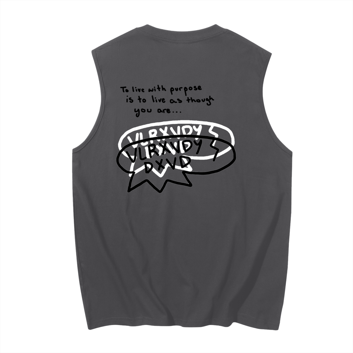 LC VLRXVDY DXVD Tank — men's 100% cotton tank top, image 6